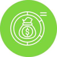 Asset Allocation Vector Icon Design