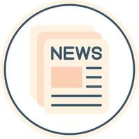 Breaking News Vector Icon Design