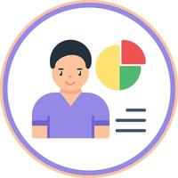 Employee Data Vector Icon Design