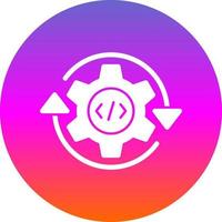 Continuous Integration Vector Icon Design