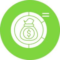 Asset Allocation Vector Icon Design