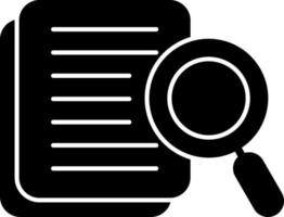 Case Study Vector Icon Design