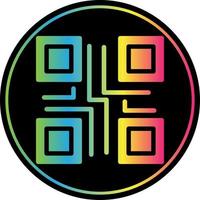 diseño de icono de vector de código qr