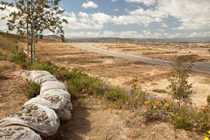 Construction Lot On Hold During Recession photo