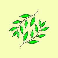 Leaf Ornament Logo