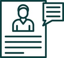 Hr Consulting Vector Icon Design