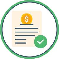 Investment Agreement Vector Icon Design