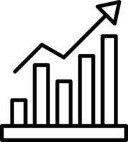Graph Vector Icon Design