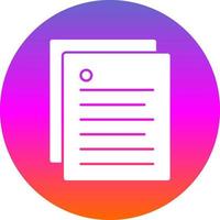 Documentation Vector Icon Design