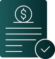 Investment Agreement Vector Icon Design