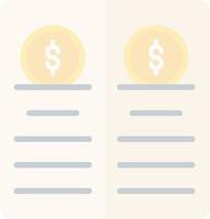 Balance Sheet Vector Icon Design