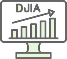 Djia Vector Icon Design