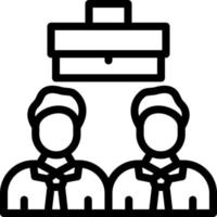 Business Team Vector Icon Design