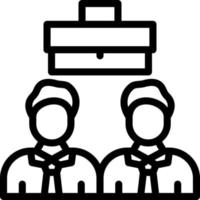 Business Team Vector Icon Design