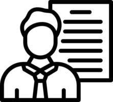 Advisor Vector Icon Design