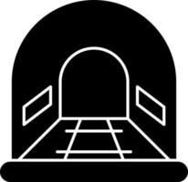 Tunnel Vector Icon Design