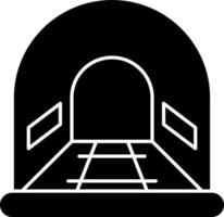 Tunnel Vector Icon Design