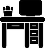 Desk Vector Icon Design