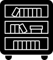 Book Shelf Vector Icon Design