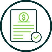 Investment Agreement Vector Icon Design