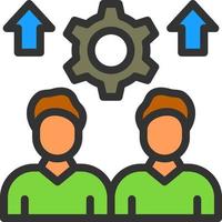 Human Resources Vector Icon Design