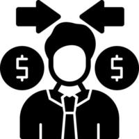 Broker Vector Icon Design