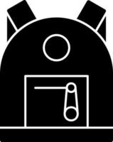 Backpack Vector Icon Design