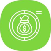 Asset Allocation Vector Icon Design