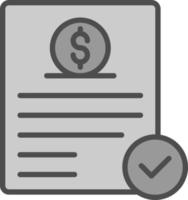 Investment Agreement Vector Icon Design