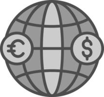 Foreign Investment Vector Icon Design