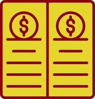 Balance Sheet Vector Icon Design