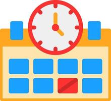 Deadline Vector Icon Design