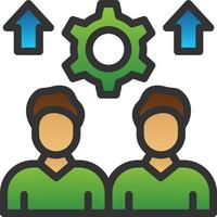 Human Resources Vector Icon Design