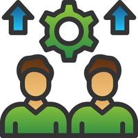 Human Resources Vector Icon Design