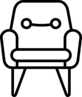 Chair Vector Icon Design