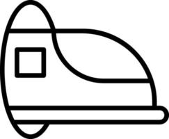 Hyperloop Vector Icon Design