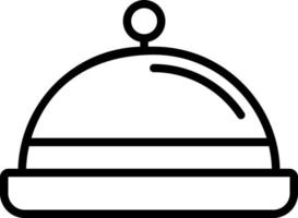 Food Tray Vector Icon Design