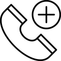 Emergency Cal Vector Icon Design