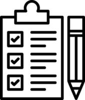 Checklist Vector Icon Design