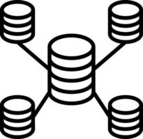 Database Vector Icon Design
