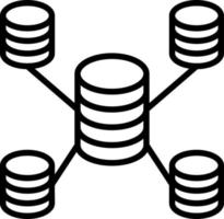 Database Vector Icon Design