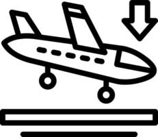 Landing Vector Icon Design