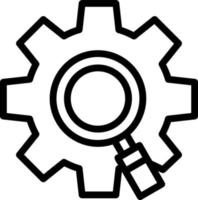 diseño de icono de vector de motor de búsqueda