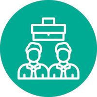 Business Team Vector Icon Design