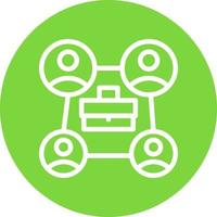 Job Rotation Vector Icon Design