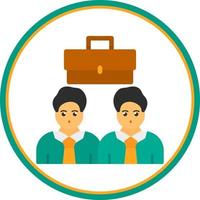 Business Team Vector Icon Design