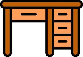 Table Vector Icon Design