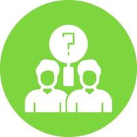Applicants Screening Vector Icon Design