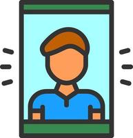 Selfie Vector Icon Design