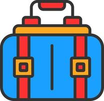 Luggage Vector Icon Design